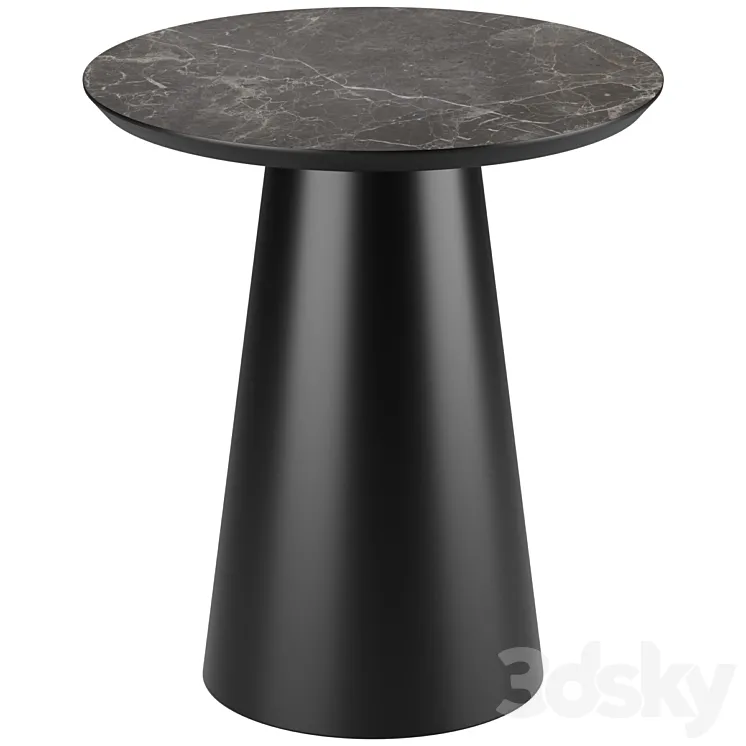 Coffee table Lakbi-1 Black 3DS Max Model