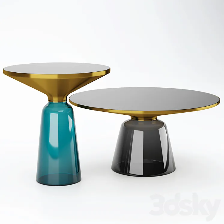 Coffee table LaLume Bell 3DS Max