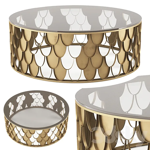 COFFEE TABLE L’INDISCRET BY EICHHOLTZ 3ds Max