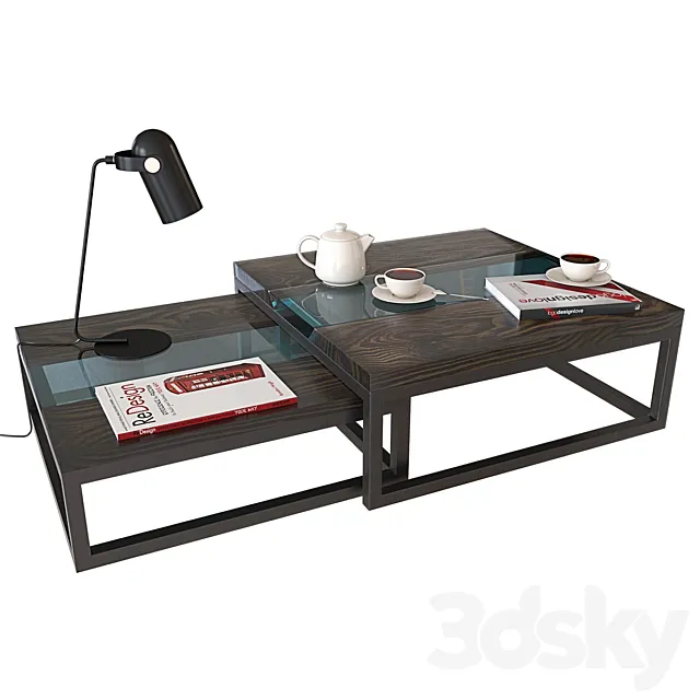 Coffee table Loft Brown 3DSMax File