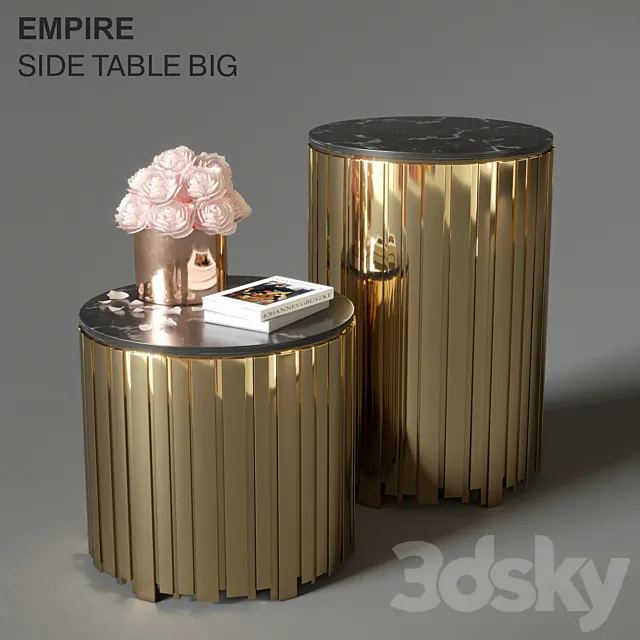 Coffee table luxxu series EMPIRE 3ds Max