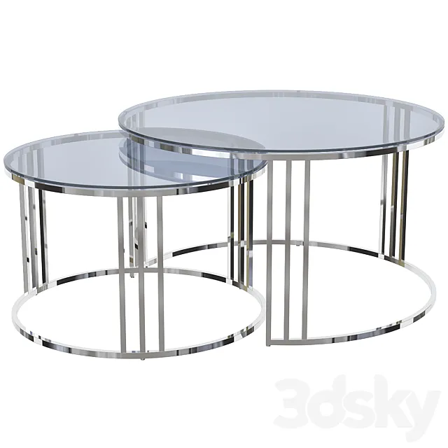 Coffee Table Mercury Halmar 3ds Max