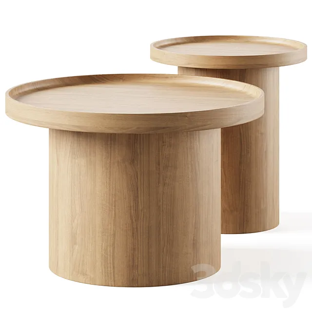 Coffee table Montenot by Cosmo 3DSMax File