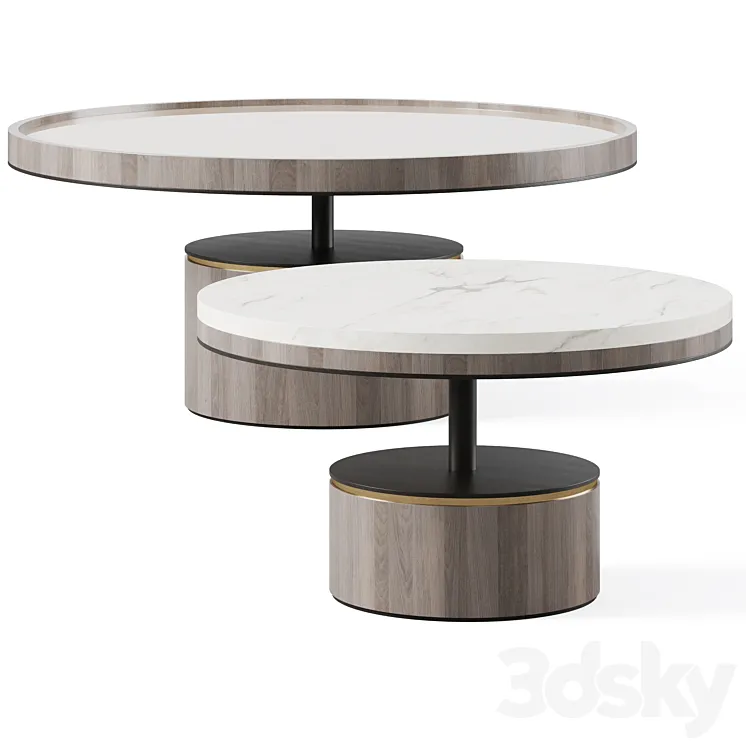 Coffee table PAROS by Frato 3DS Max