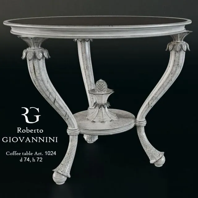 Coffee table Roberto Giovannini 3dsMax Model