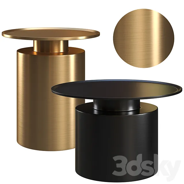 Coffee table Romatti Soluzione set 3ds Max