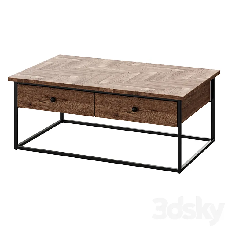 “Coffee table Sanford 39.5″” Rectangular Coffee Table coffee table” 3DS Max Model