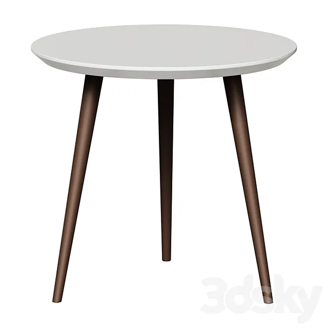 Coffee table Scale Round coffee table 3ds Max