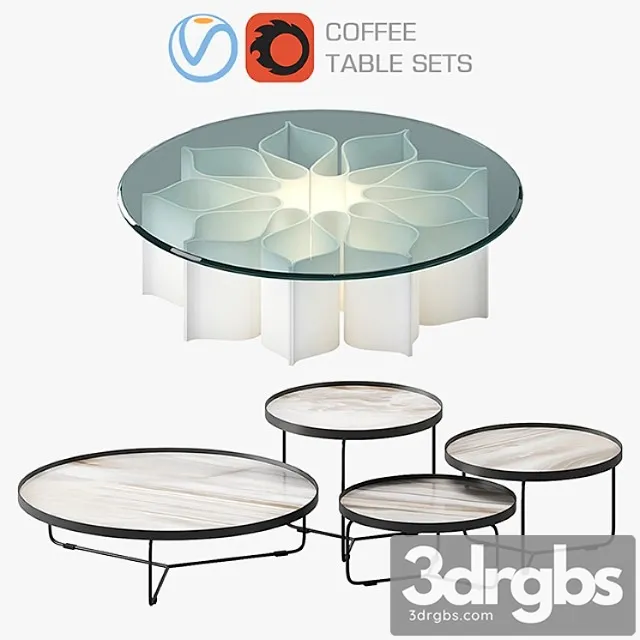 Coffee Table Sets 3dsmax Download