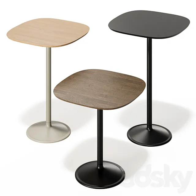 Coffee table Soft Café Table from Muuto 3ds Max