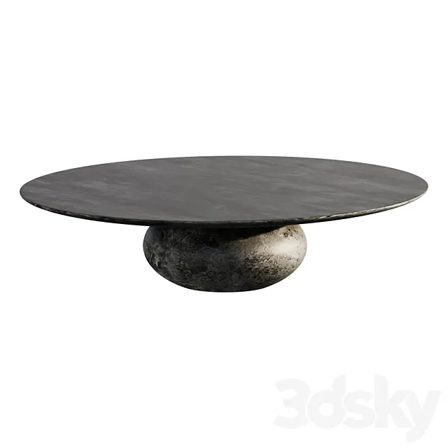 Coffee table Sunshine Stone coffee table 3ds Max