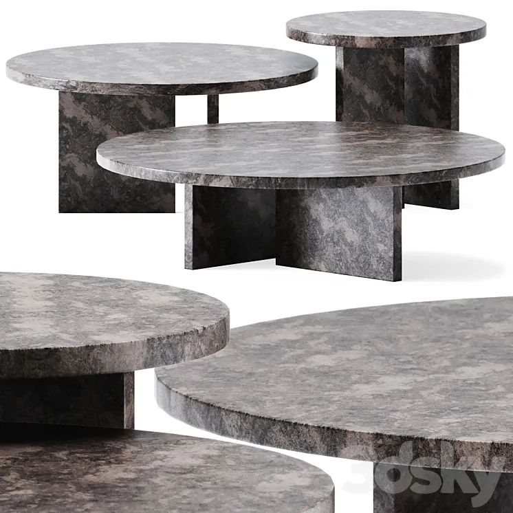 Coffee Table Tebe by Baxter 3DS Max