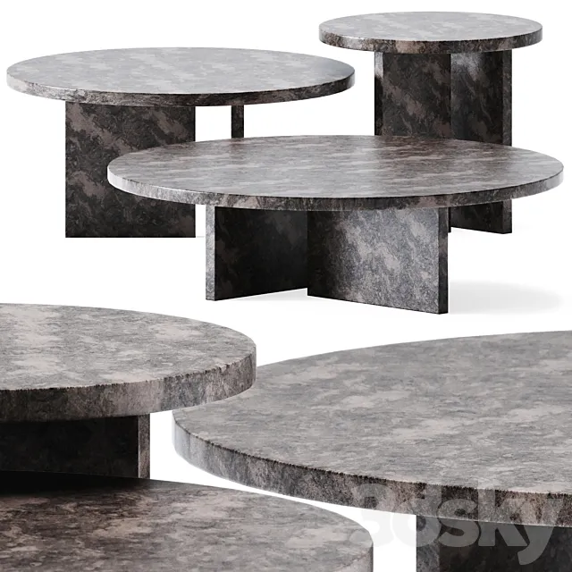 Coffee Table Tebe by Baxter 3DSMax File
