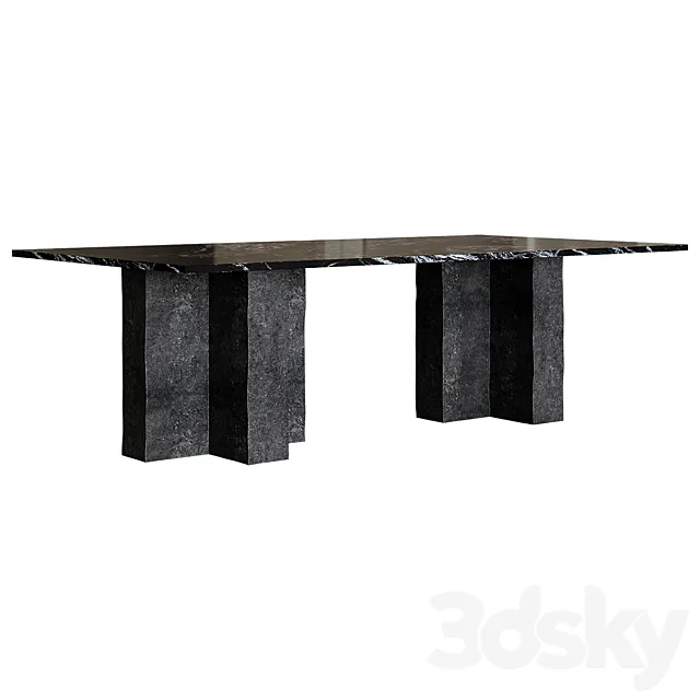 Coffee table Terrell Table 3ds Max