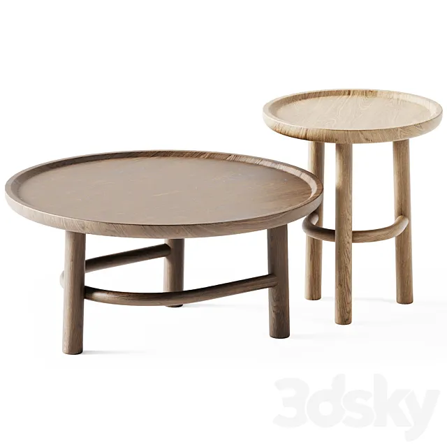 Coffee Table Unam Out by Very Wood 3DS Max Model