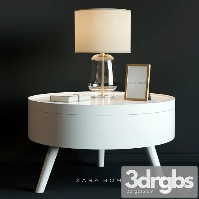 Coffee table zara home 2 3dsmax Download