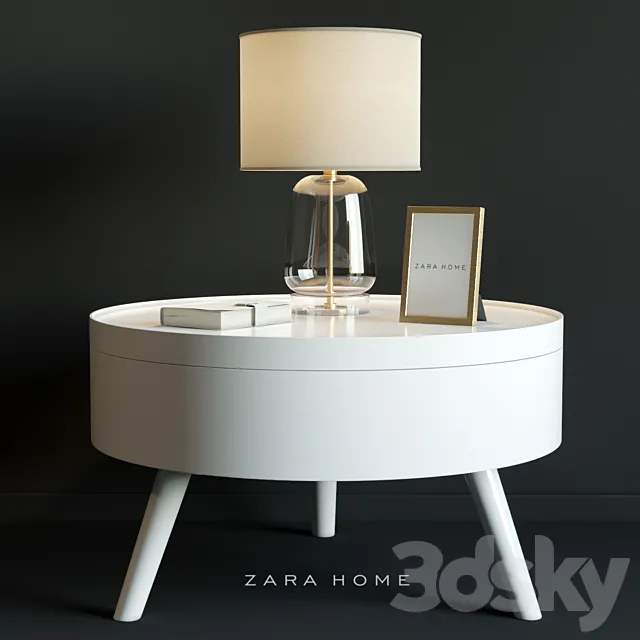 Coffee table ZARA home 3ds Max