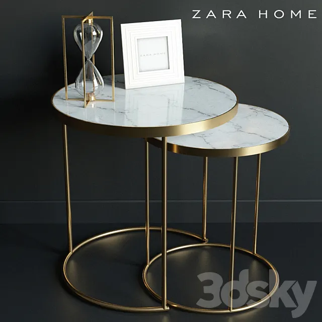 Coffee table ZARA home 3DSMax File