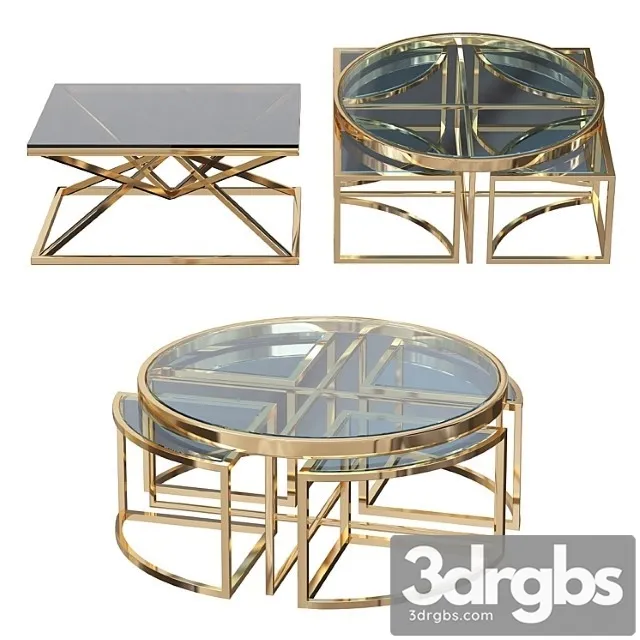 Coffee Tables Eichholtz Table Zoffee Table Padova Gold 3dsmax Download