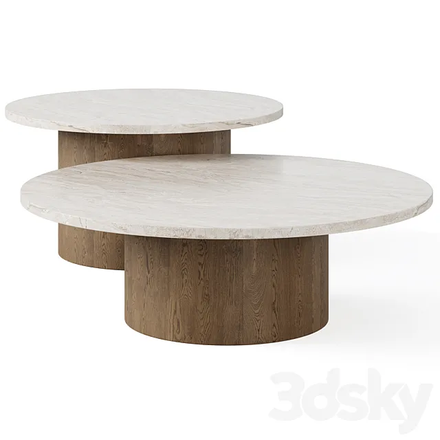 Coffee Tables HATWILD by Cazarina 3ds Max