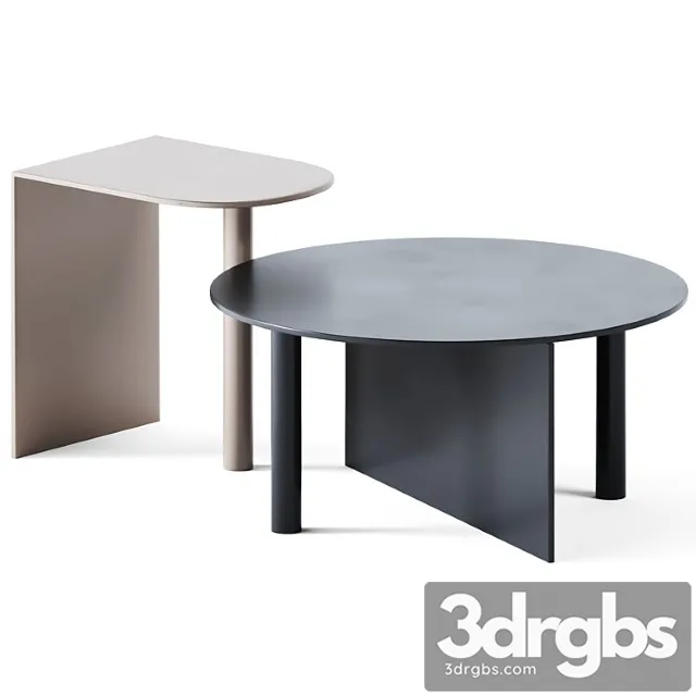 Coffee tables piatto by fucina