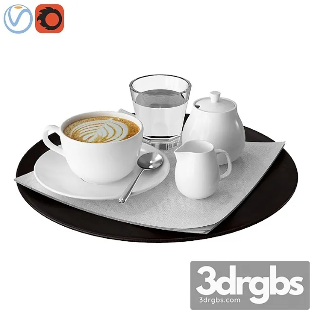 Coffee tray 3dsmax Download