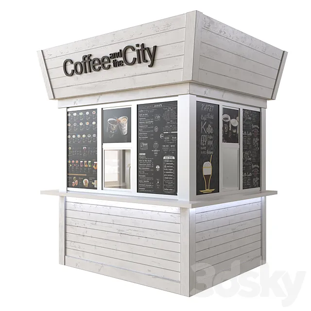 coffee_and_the_city 3DS Max Model