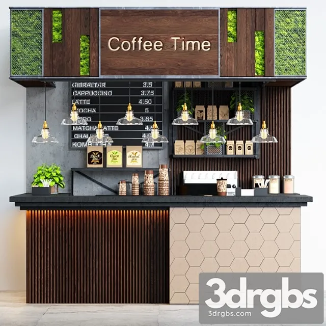 Coffeeshop loft 3dsmax Download