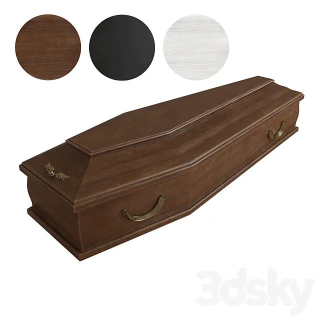 Coffin 3DS Max Model