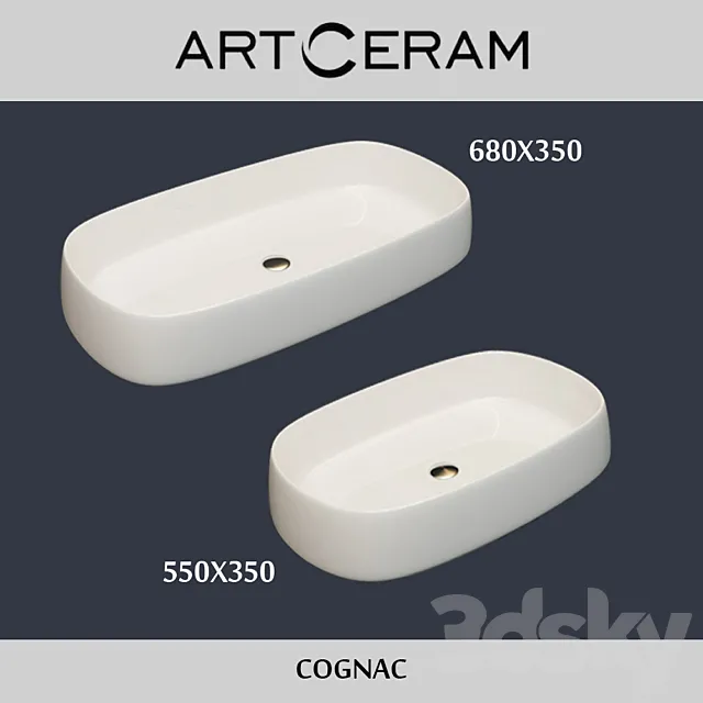 Cognac Artceram washbasin 3DS Max Model