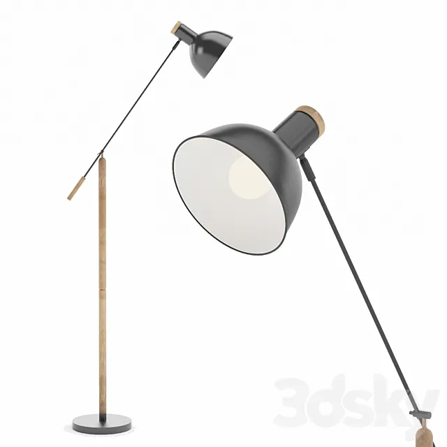 Cohen Floor Lamp 3DS Max Model