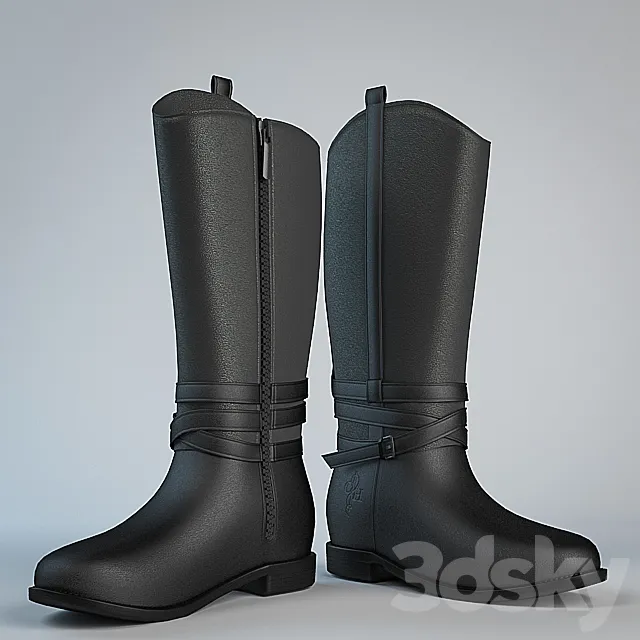 Cole Haan boots 3ds Max