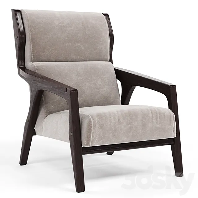 Coleccion Alexandra Gio armchair 3ds Max