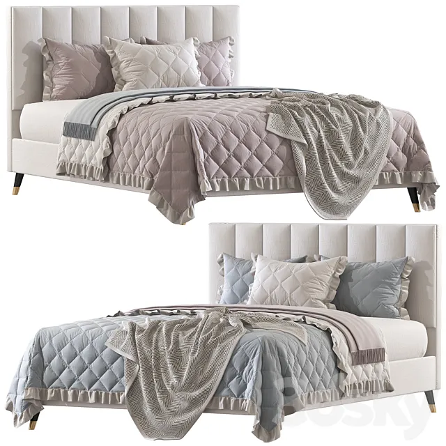 Colette Beds 4 3ds Max