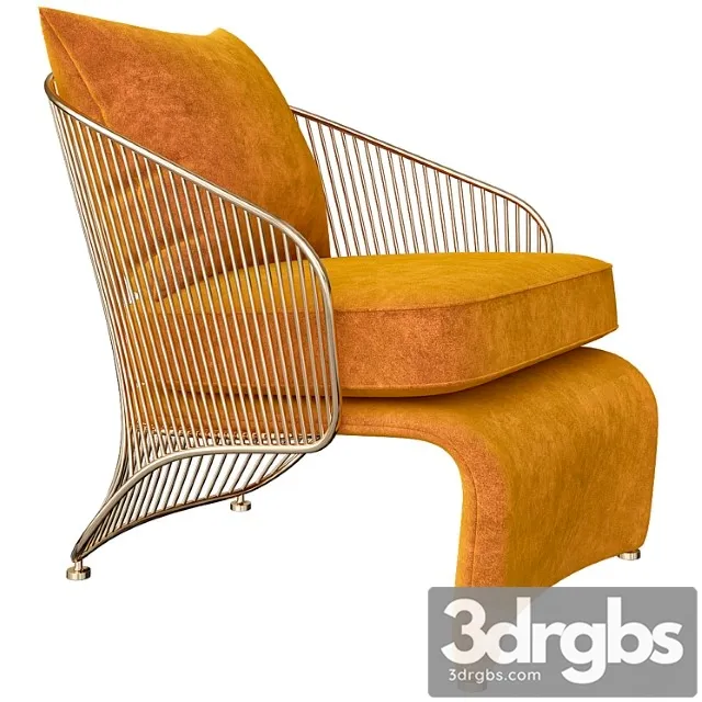 Colette bergere armchair by minotti 3dsmax Download