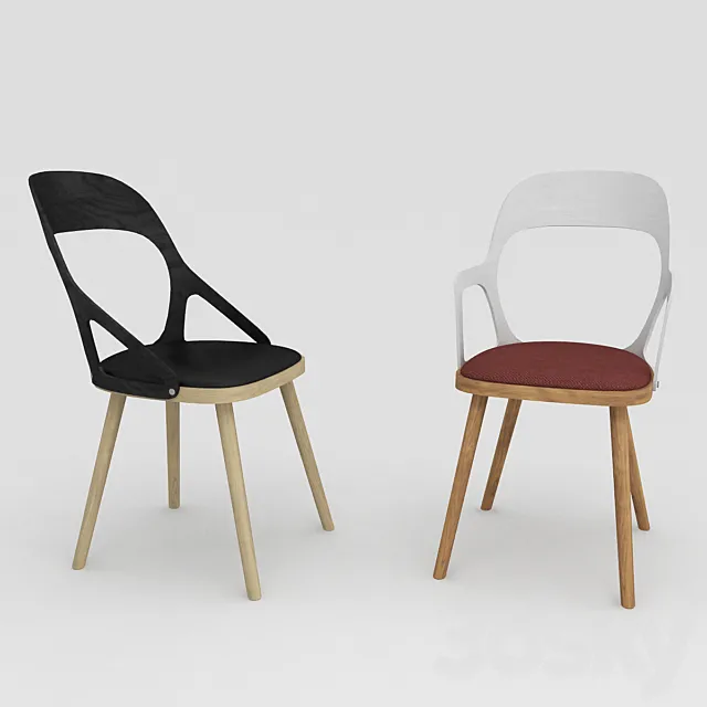 Colibri Hans Chairs 3ds Max