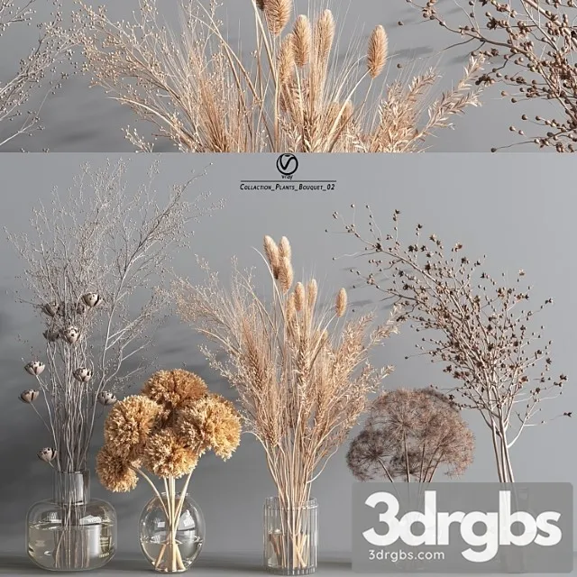 Collaction Plants Bouquet 2 Vray 3dsmax Download