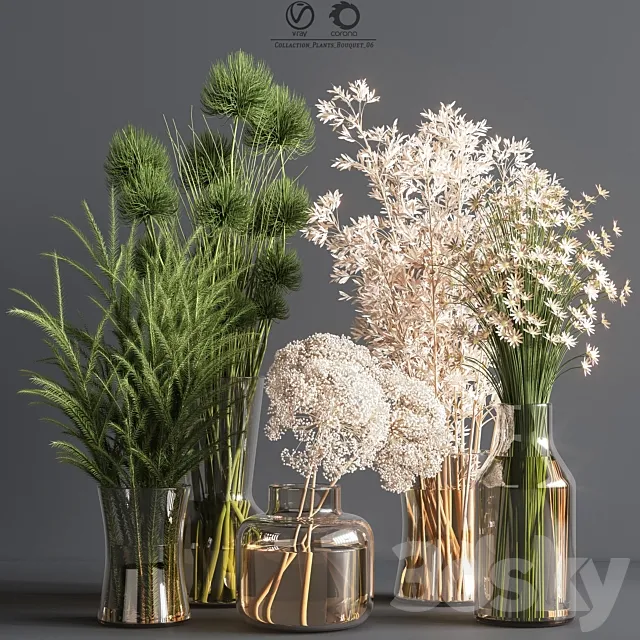 Collaction_Plants_Bouquet_06 3dsMax Model