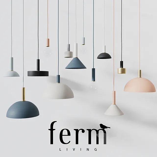 Collect Lighting by Ferm Living 3DS Max Model