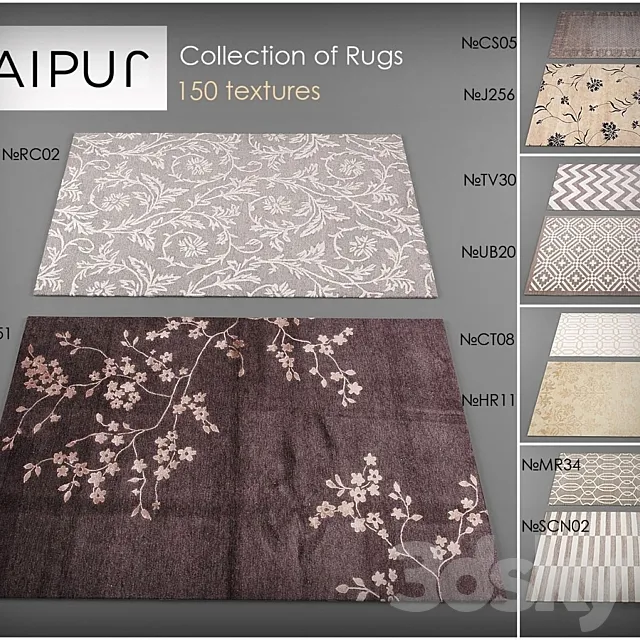 Collection Carpet Jaipur ? 3 3DSMax File