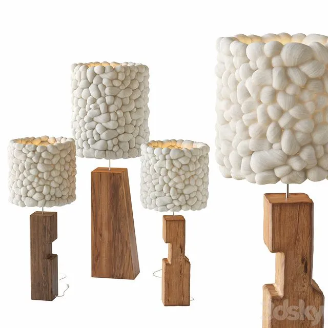 Collection Floor Lamp by Helen Loom 3dsMax Model