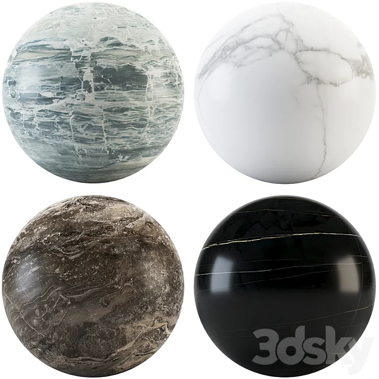 Collection Marble 01 3DS Max