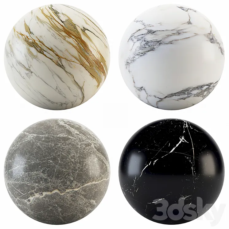 Collection Marble 02 3DS Max