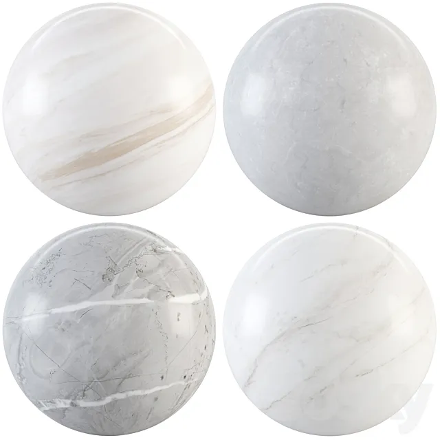 Collection Marble 103 (Gray MarbleVilloresiStellarSalisbury) 3ds Max