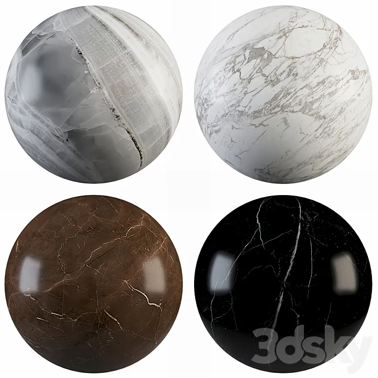 Collection Marble 15 3DS Max