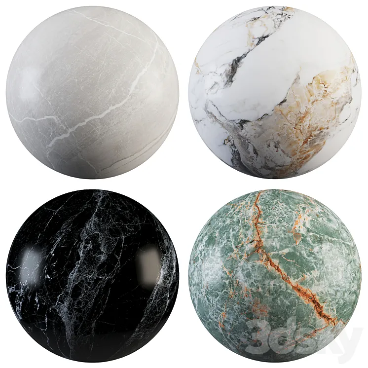Collection Marble 19 3DS Max