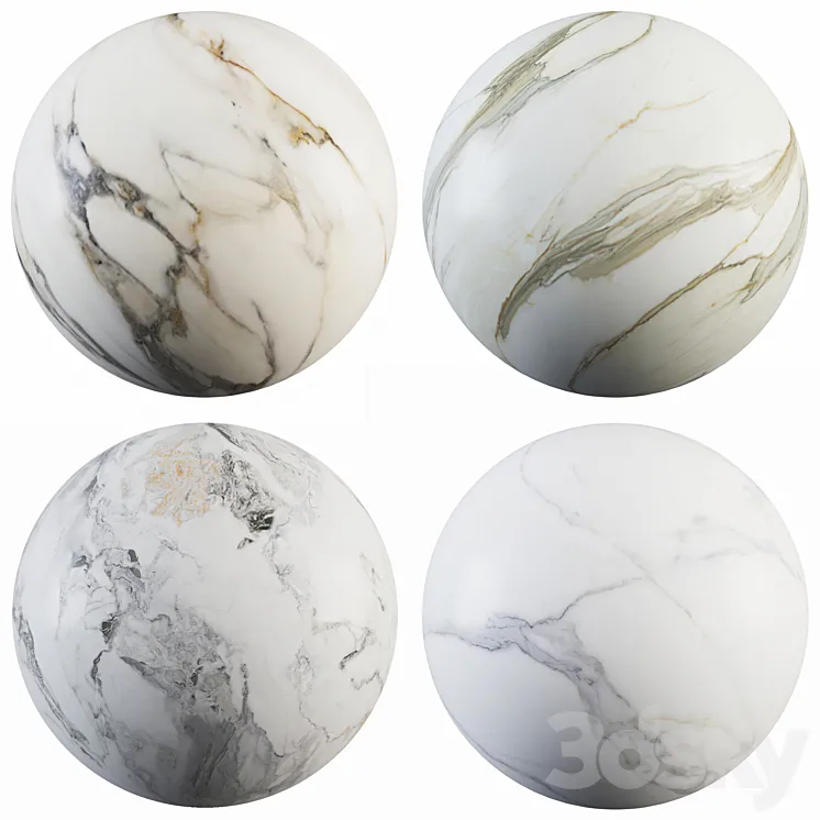 Collection Marble 20 3DS Max
