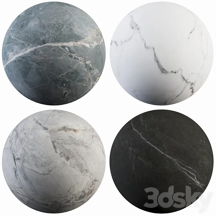 Collection Marble 28 3DS Max