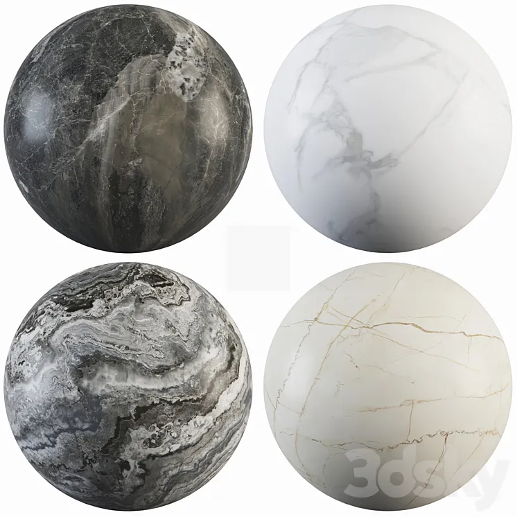 Collection Marble 32 3DS Max