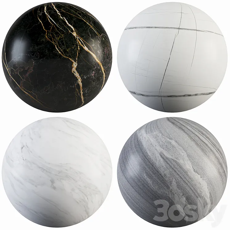 Collection Marble 40 3DS Max
